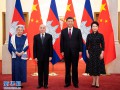 习近平夫妇会见柬埔寨国王西哈莫尼和太后莫尼列 (80播放)